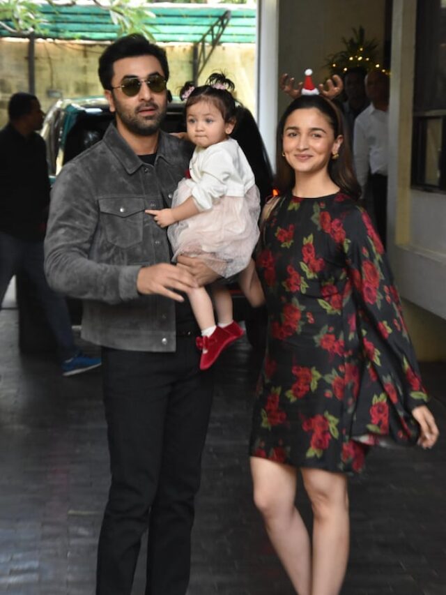 Ranbir And Alia Surprised Fans By Showing Their Daughter's Face